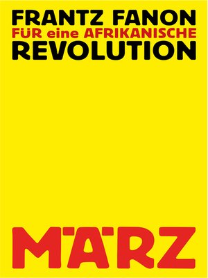 cover image of Für eine afrikanische Revolution